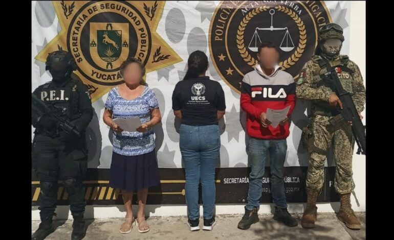  Detienen en Yucatán a extorsionadores que operaban en Veracruz
